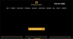 Desktop Screenshot of bergerlagnese.com